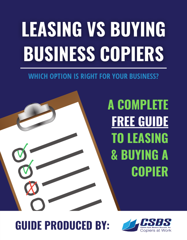Leasing vs Buying Business Copiers