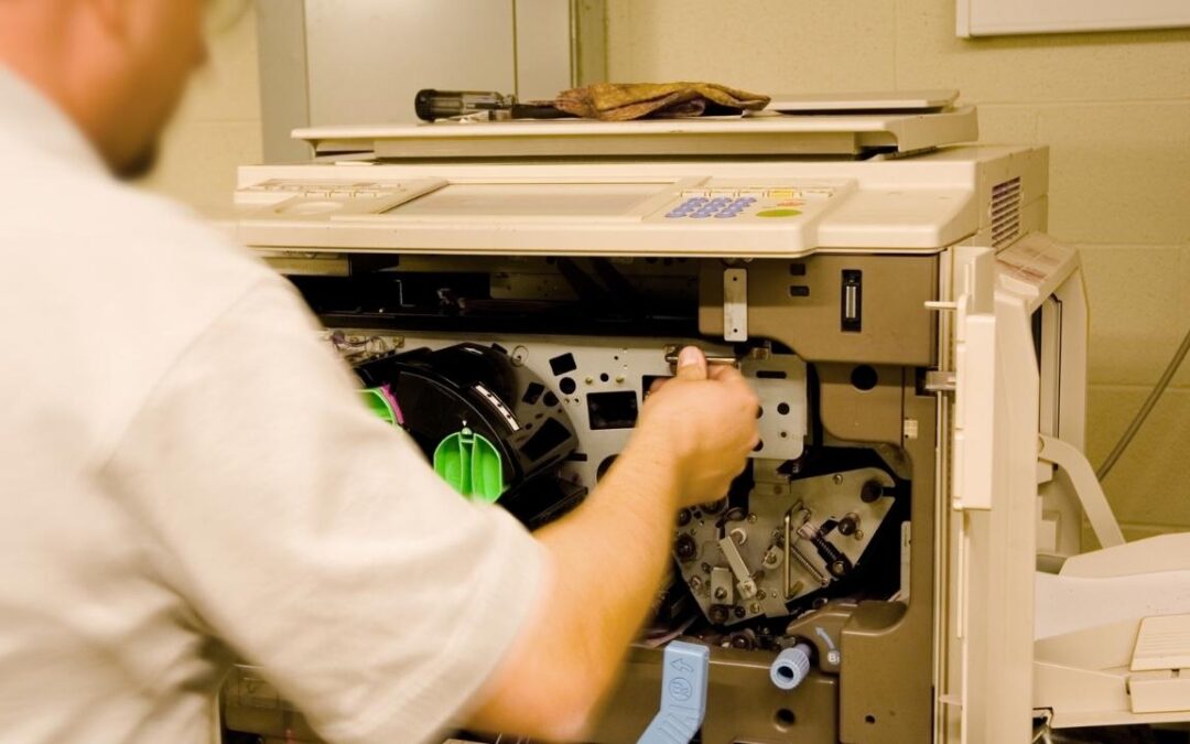 Repairs business copiers need should be performance by a professional