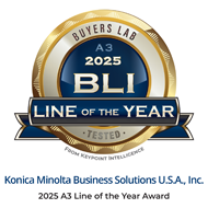 Buyers Lab 2025 Line of the Year award graphic